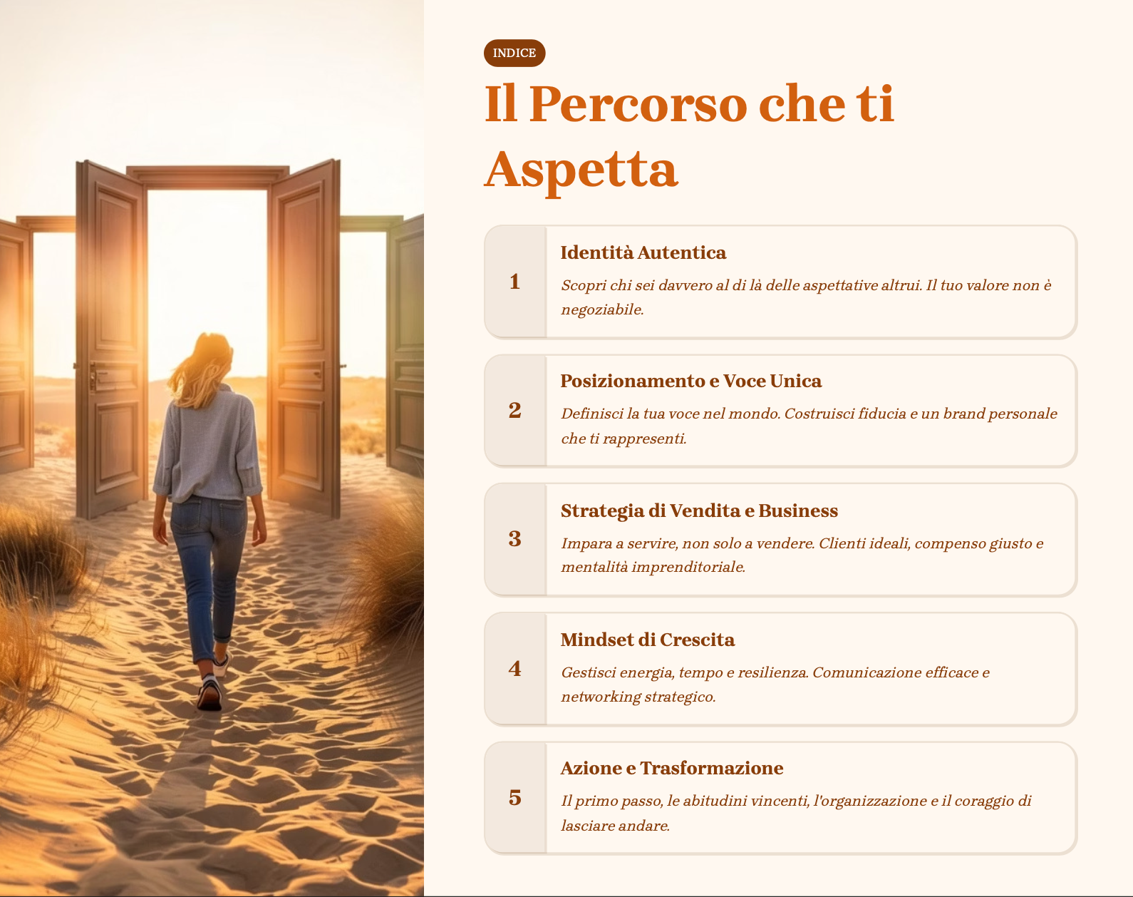 IL LUSSO DI RINASCERE VOL.II  NON TI MANCA NULLA.DEVI SOLO INIZIARE